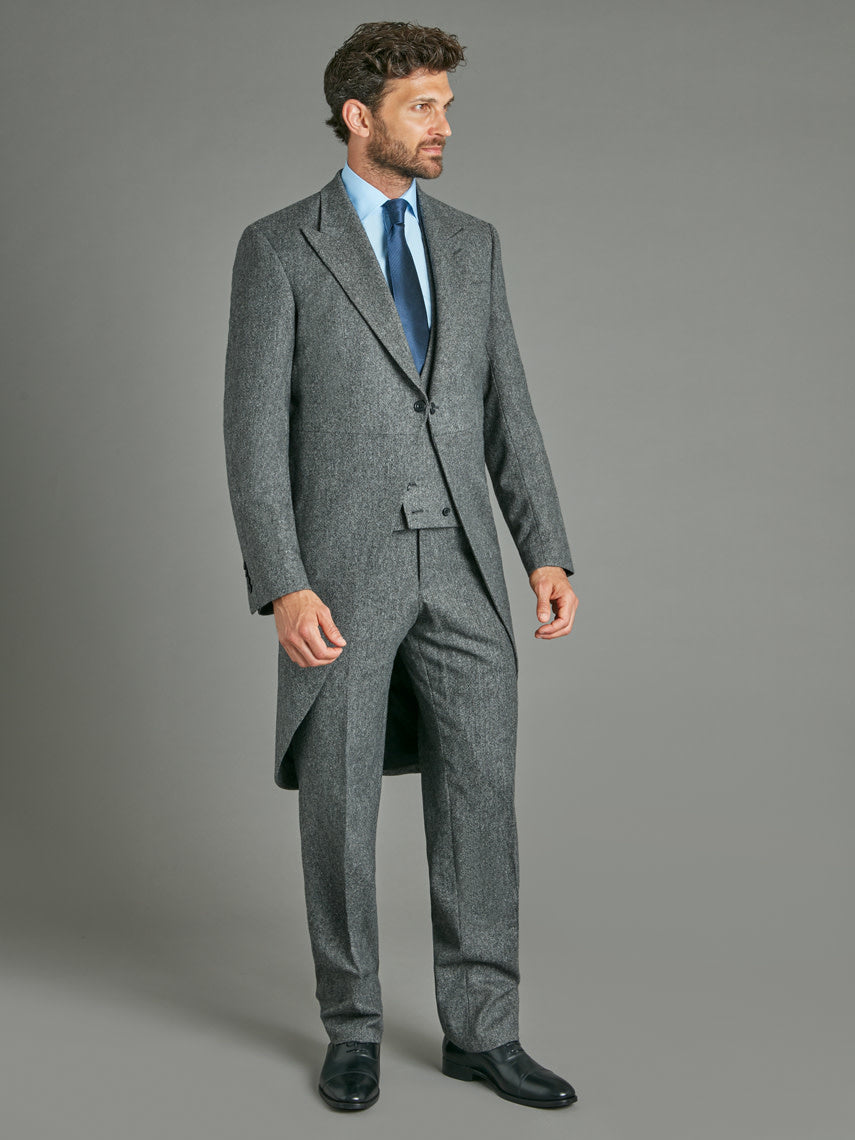 Oliver Brown mid-grey morning suit