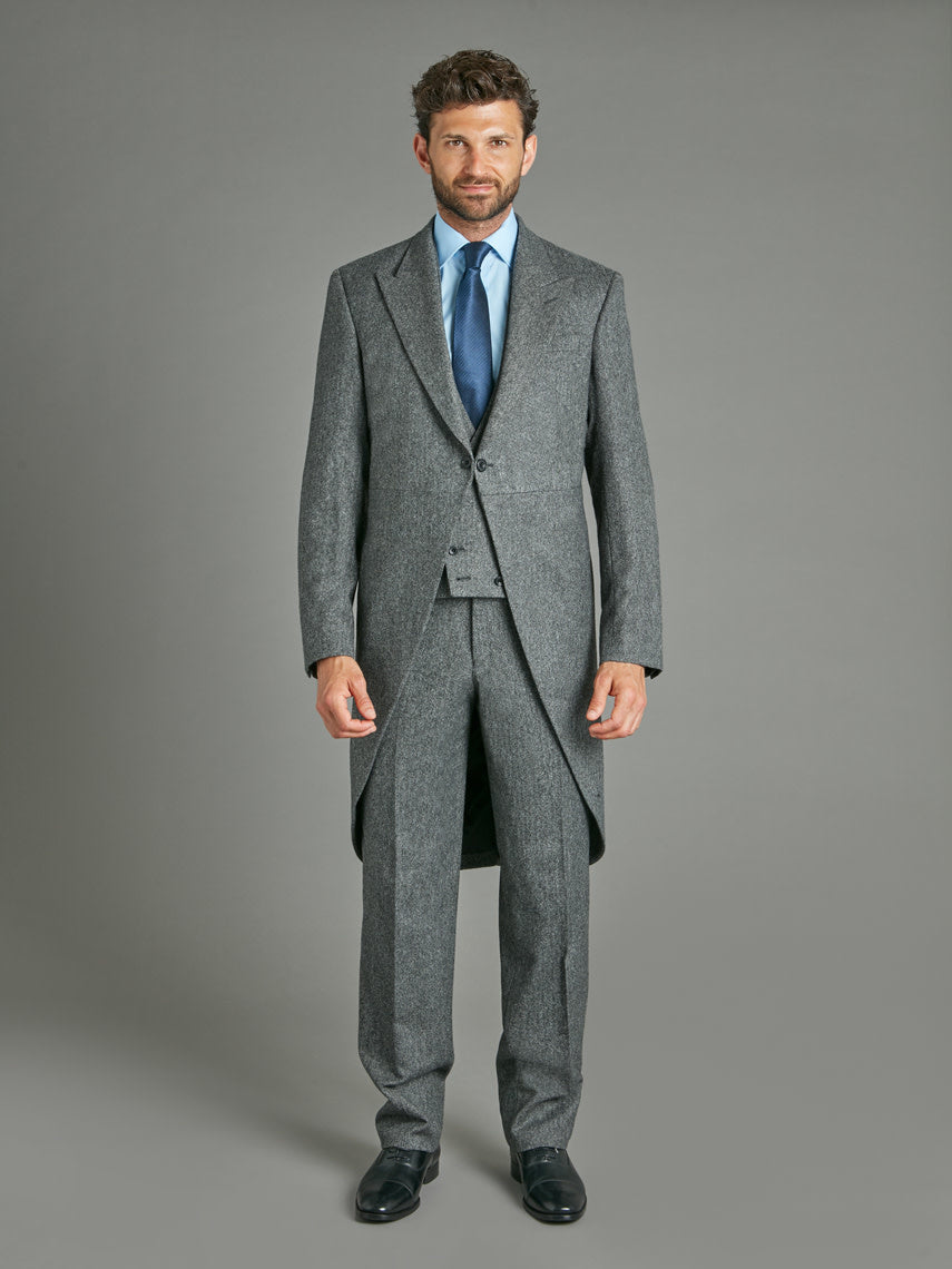 Oliver Brown mid-grey morning suit