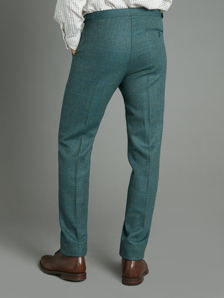 Pleated Trousers - Averon Tweed