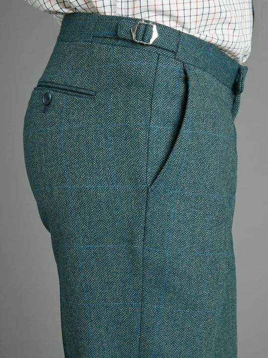 Pleated Pants - Averon Tweed