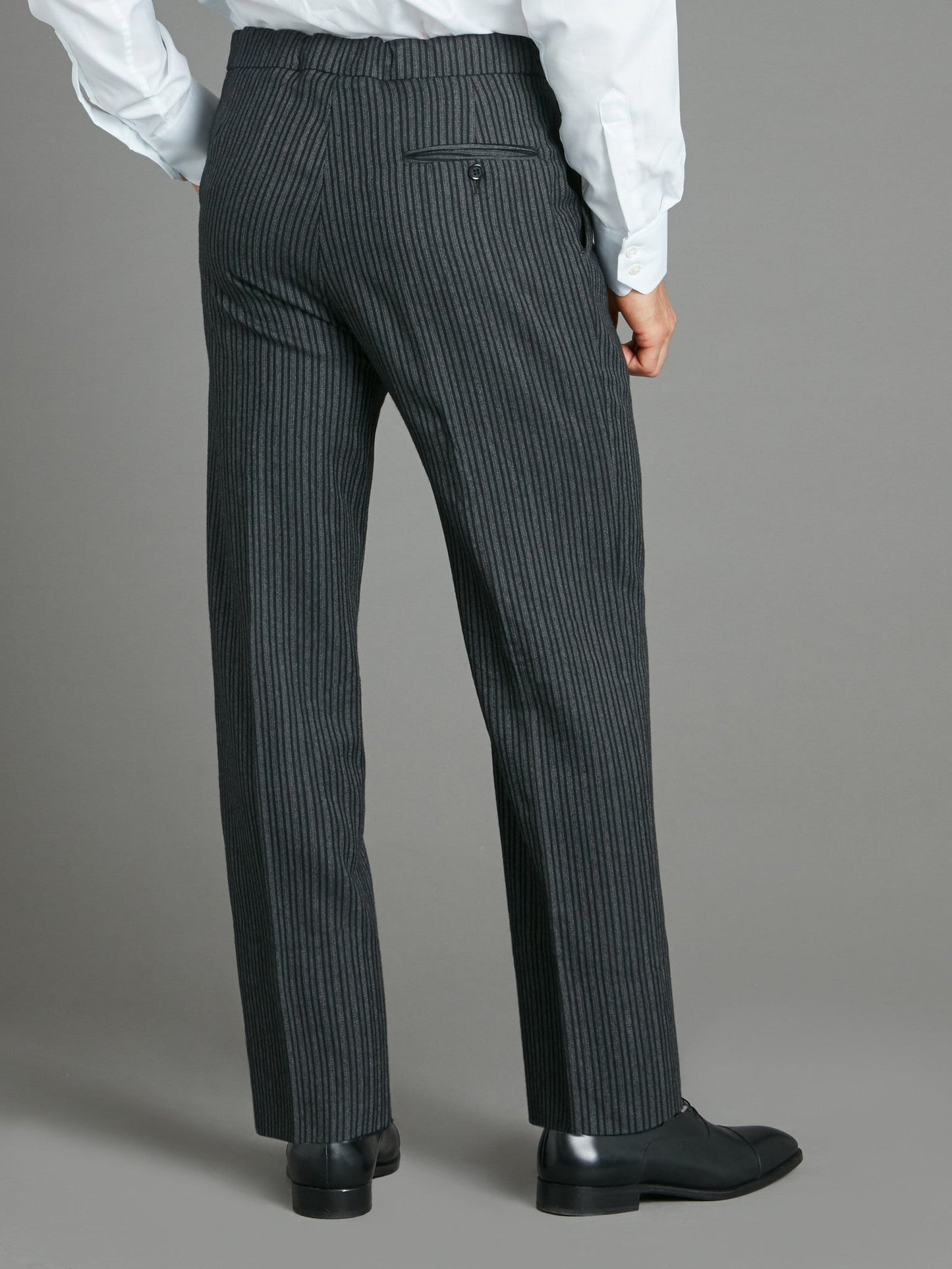 Pleated Morning Pants - Classic Striped