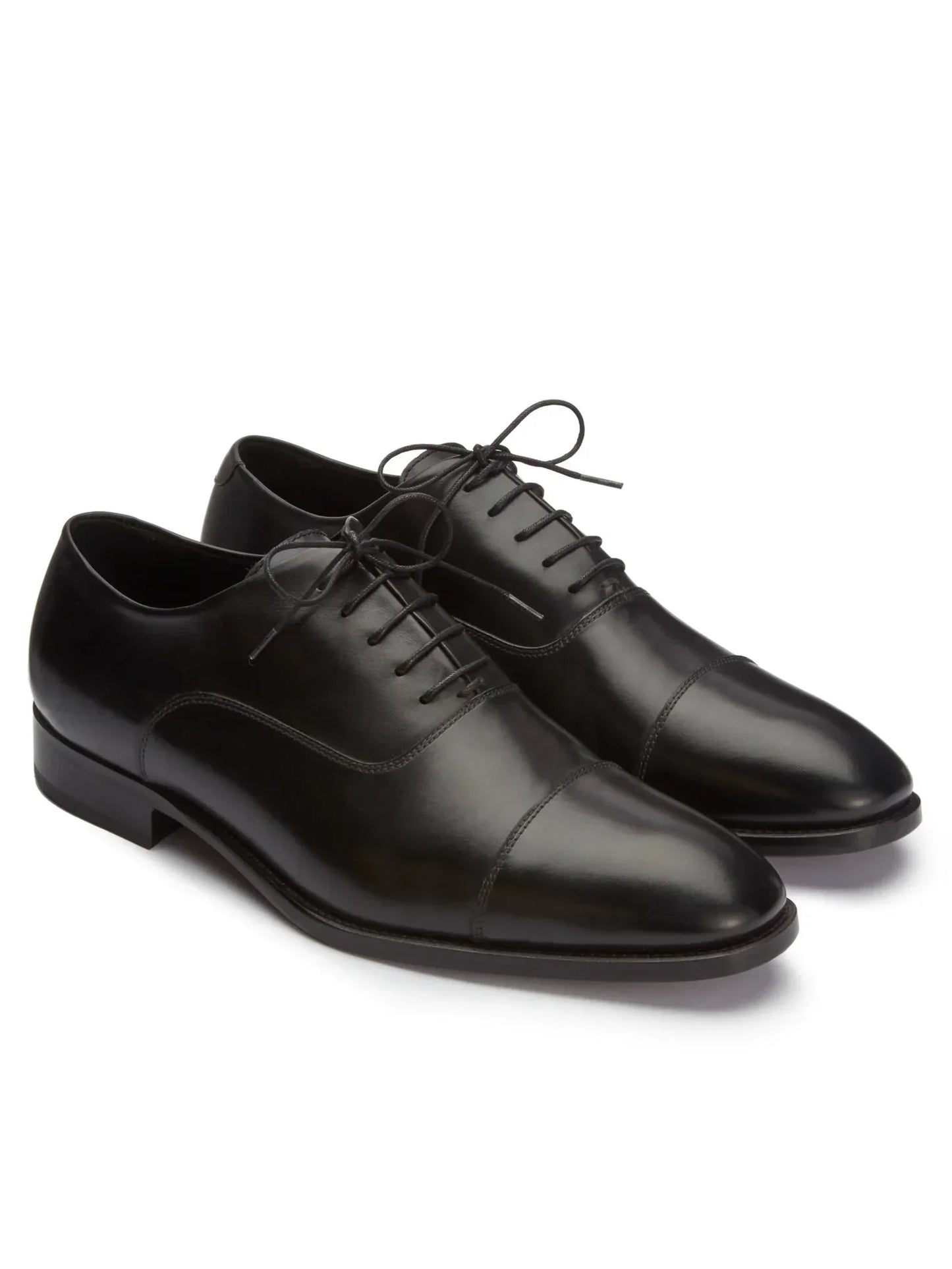 Oliver Brown Cap Toe Shoe - Black