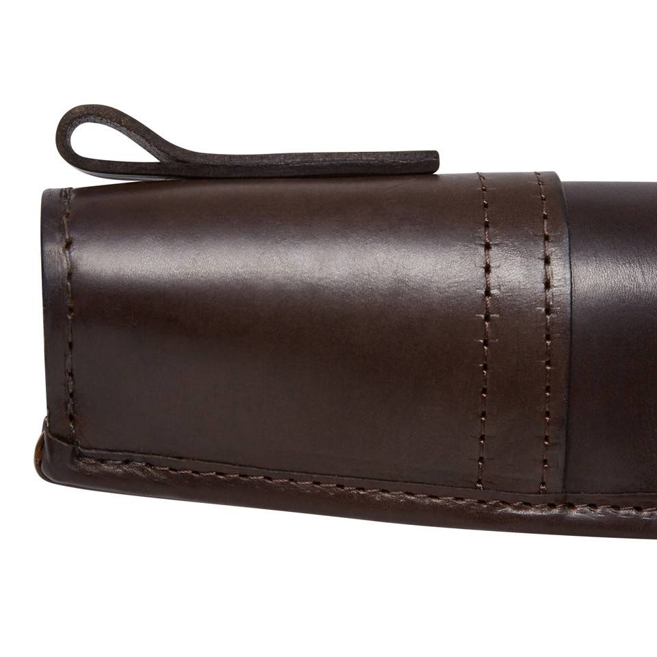 Single Best Leather Gun Slip- Dark Brown