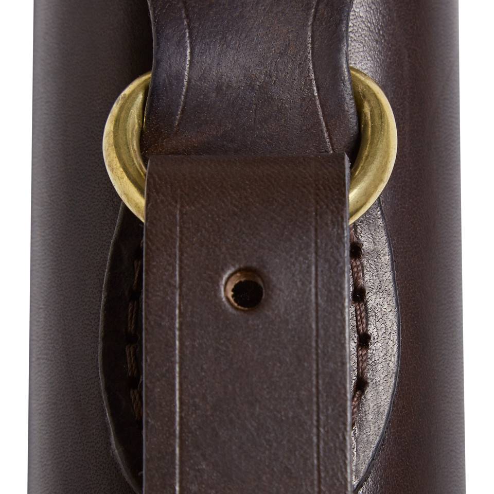 Single Best Leather Gun Slip- Dark Brown