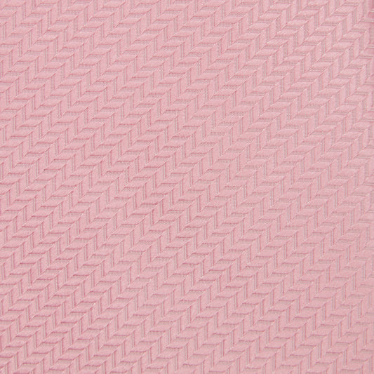 Woven Silk Tie, Herringbone - Pink